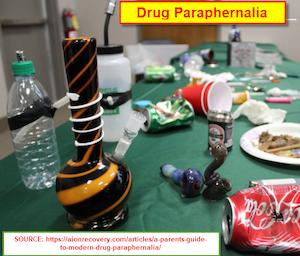 Table with drugs